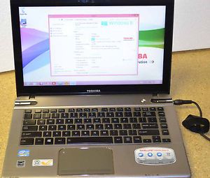 Toshiba Satellite P845T S4310 Touch Screen Laptop 750 GB HDD 6 GB RAM Core I5