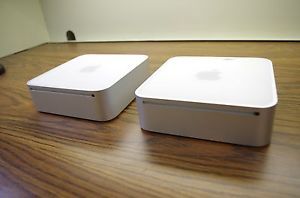 2 Apple Mac Mini Desktop Computers 2 0 1x1g 120 SD AP BT MB463LL A 885909222339