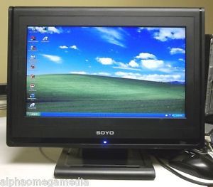 Soyo MT Ni DYLM1784 17" Widescreen TFT LCD Computer Monitor Audio VGA Speakers