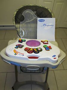 Evenflo Majestic High Chair Disovery Zone Tray Seat Pad Baby Child Boy Girl Eat