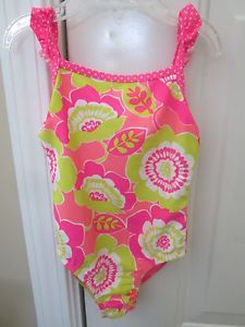 Girls Carter's Swim Suit with Detachable Skirt Sz 4T
