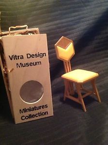 Vitra Design Museum Miniatures Collection Model of Frank Lloyd Wright Chair