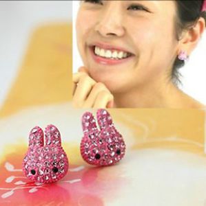Korean Drama Fashion Jewelry Cute Rabbit Earrings E77
