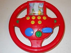 Electronic Steering Wheel Driving Game Lights Sounds
