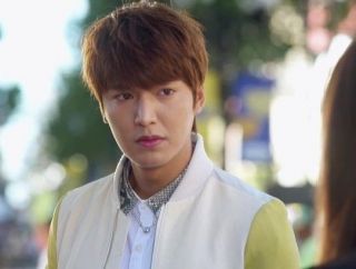 Korean Drama The Heirs Lee Minho's Panda Necklace White Gold Plated