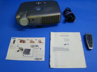 Dell 2300MP DLP Projector with Remote and Power Cord