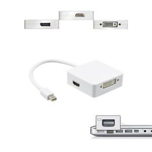 Mini Display Port to DVI DisplayPort HDMI Adapter for Apple Mac MacBook Pro Air