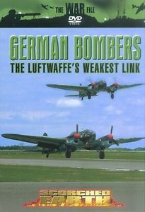 Scorched Earth German Bombers Documentary Military War DVD New