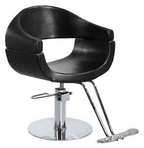 Bestsalon Modern Hydraulic Barber Chair Styling Salon Beauty Spa C8856 Black