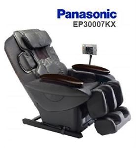 Black Panasonic EP30007KX Real Pro Ultra w Advanced Quad Style Massage Chair