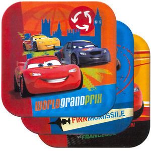 Disney Cars 2 Birthday Party Supplies 9" Large Dinner Plates