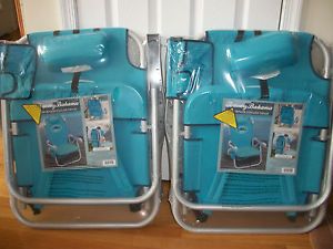 2 Tommy Bahama Backpack Cooler Beach Chairs Rated Up to 300Lbs Brand New SEALED