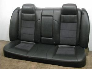 2007 2010 SRT 8 SRT8 Black Leather Dodge Charger 300 Rear Seat Back Seat