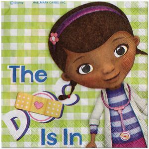 Doc McStuffins Birthday Party Supplies Large Lunch Napkins