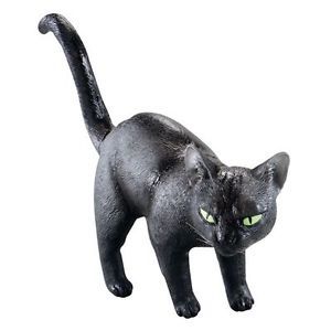 Fancy Dress or Theme Party Prop Decoration Scary Stuff Witches Black Cat Rubber