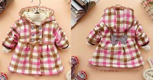 Baby Girl Child Autumn Hoodies Cross Stay Thin Coat Jacket Outerwear SIZE12M 5T