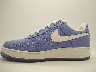 318636 511 Womens Nike Air Force 1 Low Canvas Purple Frost White