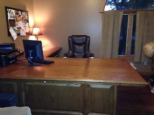 Executive Office Desk Solid Oak by Alex Stuart Design
