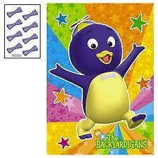 Backyardigans Large Party Game Poster Birthday Party Supplies
