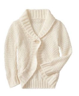 Baby Gap Toddler Girl Shawl Sweater Coat 5T
