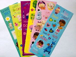 6 Sheets Disney Junior Doc McStuffins Stickers Party Favors Teacher Supply