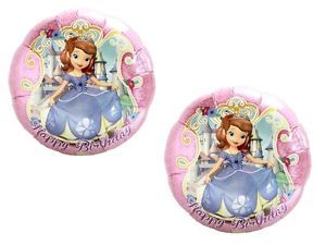 Sofia The First 1st Happy Birthday 2 Mylar Balloons Party Supplies Princess