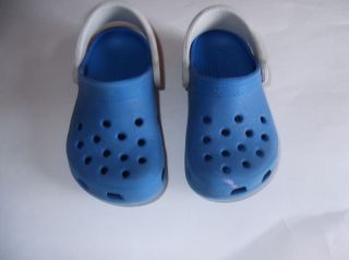 Crocs Duke Blue Devils Size 8 9 Toddler Blue and White