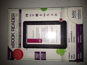 Ematic eBook Reader Internet Tablet 7" Touch Screen Android 4GB