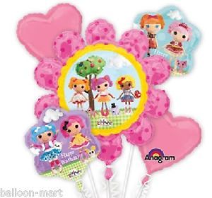 Lalaloopsy Birthday Party Supplies Balloons Bouquet Decoration Rag Doll Theme