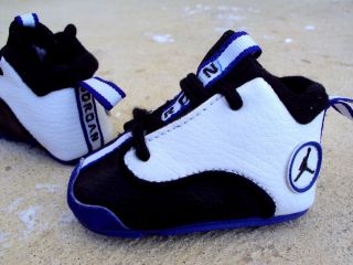 Infant Boys Size 1 Air Jordan Retro Crib Shoes