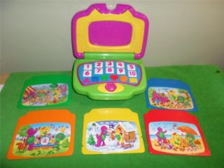 Barney Computer Laptop Complete Educational Music Learning