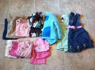 14 Piece Girls Sz 3T Clothing Lot Includes Baby Gap Gymboree