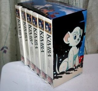 Kimba The White Lion Box Set 1 VHS 2000 6 Tape Set 142617701434