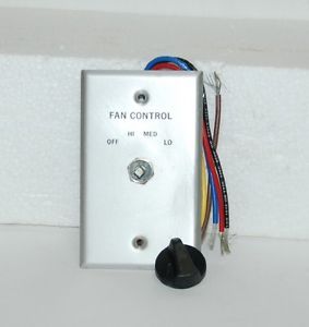 Trane SWT02593 Fan Speed Control Switch Cover Plate