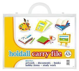 A3 Clear Carry Art File Folder School Portfolio Case Document Holder