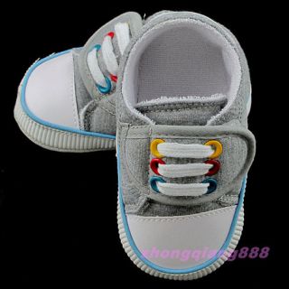 Antislip Soft Sole Toddler Shoes for 9 18 Months Baby Infants Kid's Boy 12cm Z8
