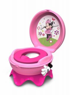 Disney Minnie Mouse Baby Toddler Potty Seat Chair Train Child Step Stool Toilet
