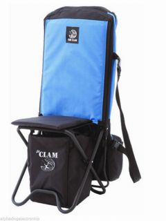 Clam Ice Fishing Chair with All in One Storage Light Weight Durable