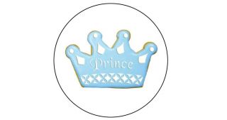 Prince Theme Baby Shower Birthday Party Favor Labels Tags Buy 2 Get 1 Free