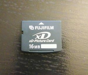 Fujifilm 16MB XD Picture Card for Fuji and Olympus Digital Cameras Works