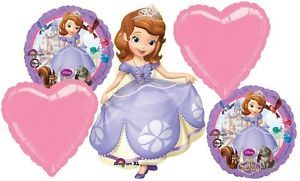 Disney Princess Sofia The 1st Birthday Party Balloons Supplies Decoration Sophia