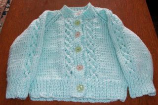 Baby Designer Boy Knitwear Clothing Cardigan Sweater 6 Months C12