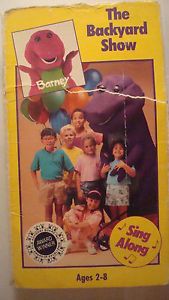 Barney   The Backyard Show VHS, 1988