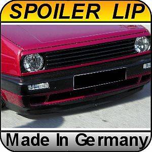 VW Golf MK2 Jetta GTI GL Deep Front Bumper Spoiler Lip
