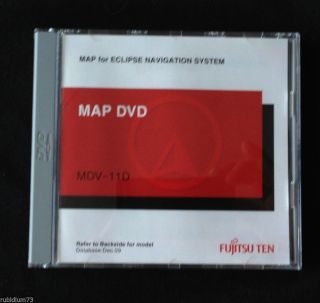 Newest MDV 11D Eclipse Navigation Map Ver 2 5 DVD Disc CD for AVN6600 AVN5500