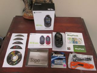 Delorme Earthmate PN 60W GPS Unit w Topo North American Maps and Software Kit