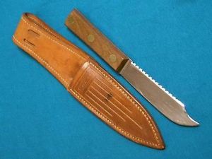 VINTAGE 40 64 CASE XX5700 FISHING HUNTING SKINNING SURVIVAL BOWIE KNIFE KNIVES
