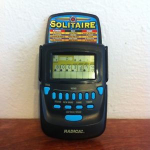 radica handheld klondike solitaire game
