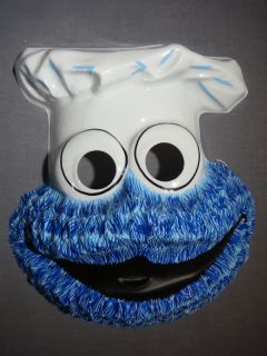 Sesame Street Cookie Monster Halloween Mask PVC New