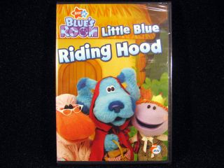 Blue's Clues Blues Room Little Blue Riding Hood 4 Episodes Nick Jr New DVD 097368518742